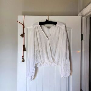 NWT American Eagle Cropped Wrap Top